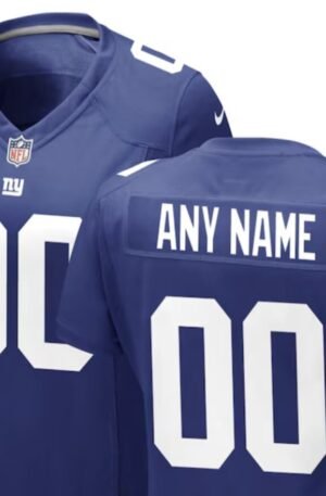 New York Giants Nike Women's Custom Jersey - Royal