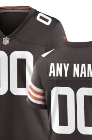 Nike Cleveland Browns Women's Custom Game Jersey - Brown