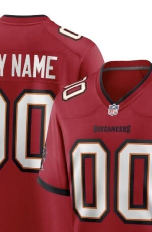 Nike Tampa Bay Buccaneers Custom Game Jersey - Red