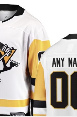 Pittsburgh Penguins Fanatics Away Breakaway Custom Jersey