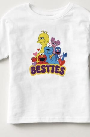 Sesame Street Valentine Besties Toddler T-shirt