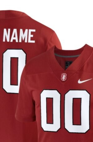 Stanford Cardinal Nike Football Custom Game Jersey - Cardinal