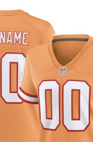 Tampa Bay Buccaneers Nike Women's Custom Throwback Game Jersey - Orange