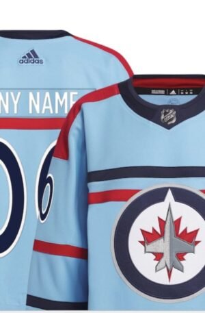 Winnipeg Jets Fanatics Anniversary Premier Breakaway Jersey - Light Blue
