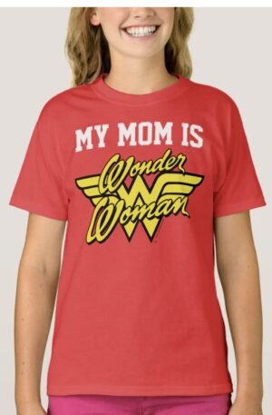 Custom Name Wonder Woman Logo T-Shirt