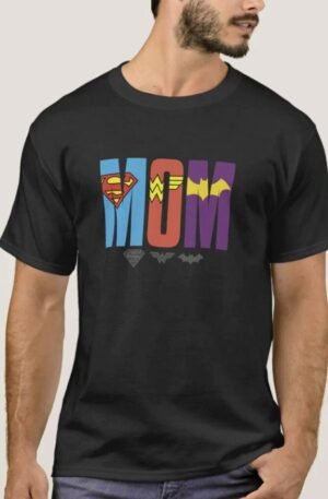 DC Comics Mother s Day Super Hero Girls Mom Logo T-Shirt