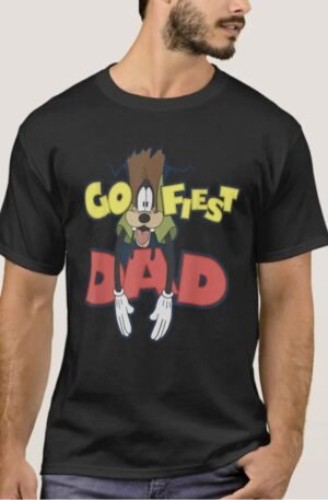 Disney A Goofy Movie Goofy Goofiest Dad Logo Fathe T-Shirt
