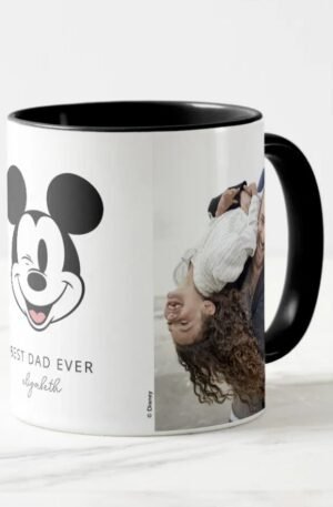 Disney Mickey Mouse Winking Face | Best Dad Ever Mug