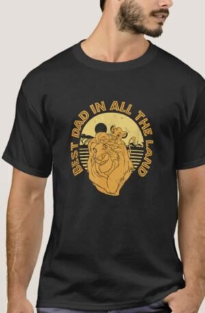 Disney The Lion King Father s Day Best Dad In All T-Shirt