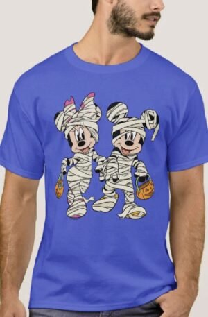 Halloween Mummy Mickey & Minnie T-Shirt