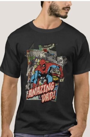Marvel Spider-man Amazing Dad Father's Day T-s T-Shirt