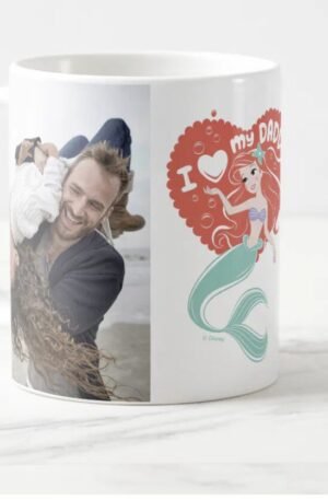 Princess Ariel | I Love My Daddy Photo Mug