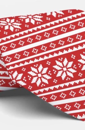 Funny Ugly Christmas Tie: Festive Party Style, Zero Itch!