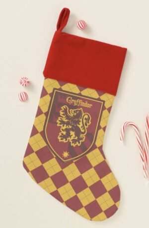 Harry Potter | Gryffindor House Pride Crest 2 Christmas Stocking