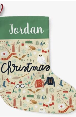 Harry Potter | Happy Christmas With Festive Icons Small Christmas Stocking