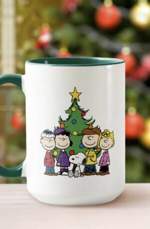 Peanuts | The Gang Around the Christmas Tree Mug