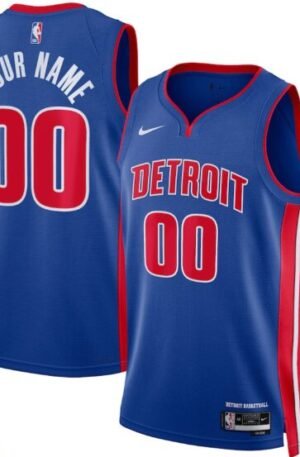 Detroit Pistons Nike Unisex Swingman Custom Jersey White - Association Edition