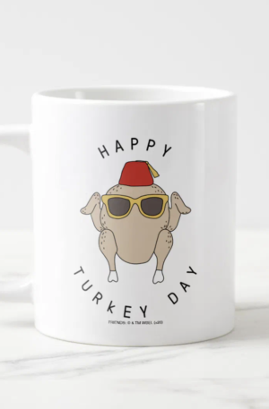 FRIENDS™ | Happy Turkey Day Giant Coffee Mug