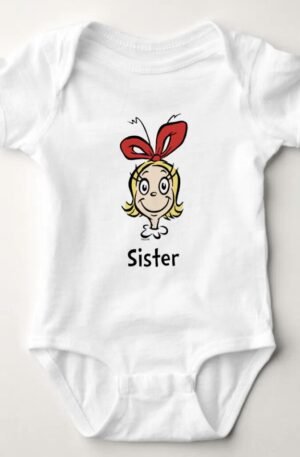 How the Grinch Stole Christmas | Grinch Sister Baby Bodysuit