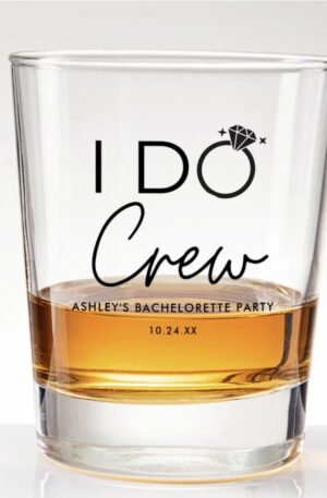 I Do Crew Bridal Party Bachelorette Party Favors Shot Glass