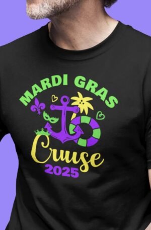 Mardi Gras Cruise Custom Year T-Shirt
