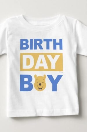 Winnie the Pooh | Birthday Boy Baby T-Shirt