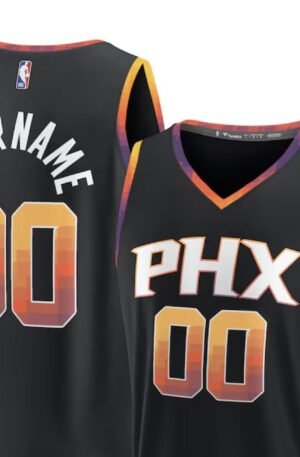 Phoenix Suns Custom Black Jersey