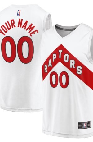 Raptors Kids Custom White Jersey