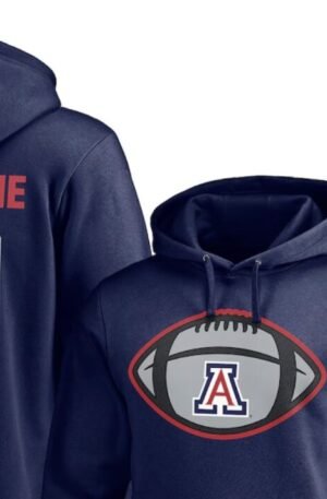 AZ Wildcats Football Custom Hoodie
