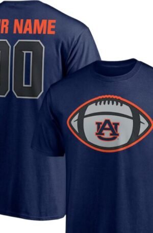 Auburn Tigers Football Custom Tee