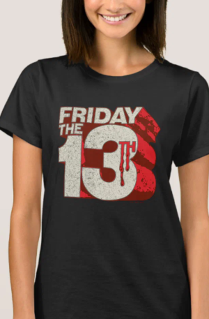 Friday the 13th 3D Logo T-Shirt