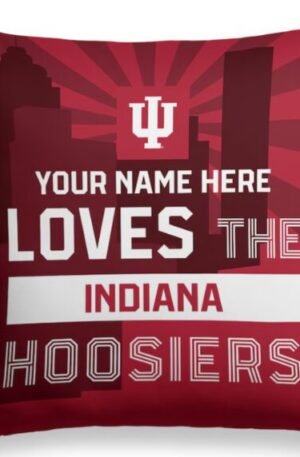 Indiana Hoosiers Custom CS Decor Pillow