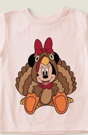 Minnie Mouse Thanksgiving Toddler Tee
