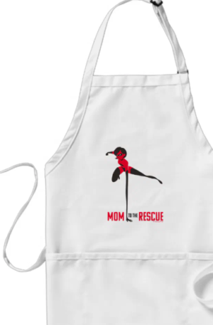 Mrs. Incredible Mom To The Rescue Adult Apron