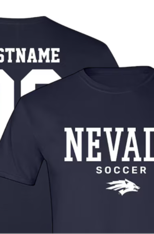 Nevada Women's Soccer Custom Tee