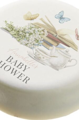 New Chapter Tea Set Butterflies Book Baby Shower Chocolate Covered Oreo