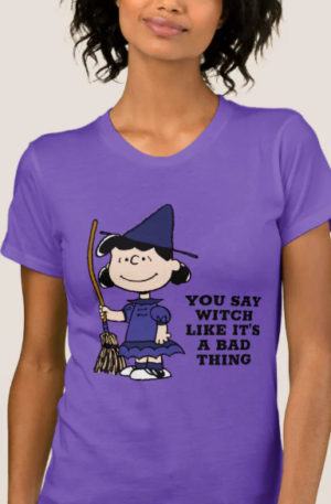 Peanuts Halloween Lucy Witch T-Shirt