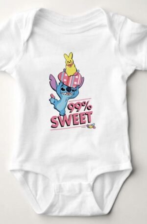 Stitch | Easter - 99% Sweet Baby Bodysuit