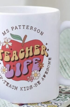 Wake Teach School Custom Coffee Mug