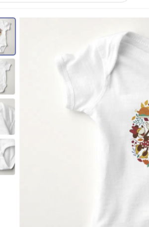 Thanksgiving Joy with Mickey and Minnie Baby Bodysuit