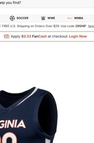 Virginia Cavaliers Nike Unisex Basketball Custom Replica Jersey - Navy