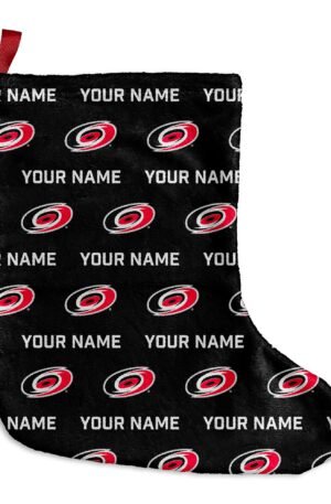 Official Canes NHL Stocking: Ultimate Fan Holiday Decor