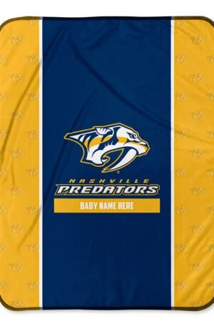 Nashville Predators Custom Baby Blanket