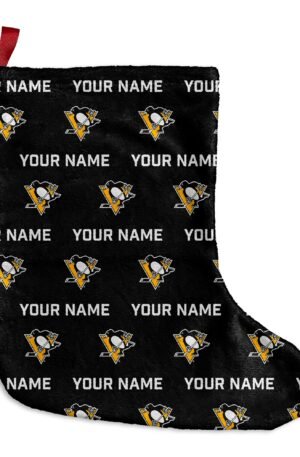 Official NHL Penguins Stocking - Ultimate Fan Holiday Decor