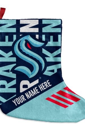 Official Kraken NHL Stocking - Festive Fan Gift & Decor
