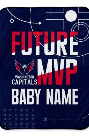 Washington Capitals Custom Baby Blanket
