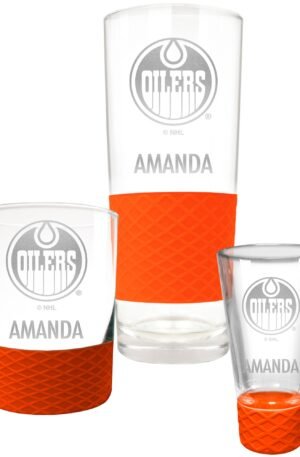 Edmonton Oilers Custom Drinkware Set