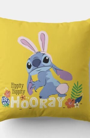 Easter Stitch | Hippity Hoppity Hooray Throw Pillow