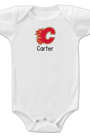 Calgary Flames Custom Bodysuit