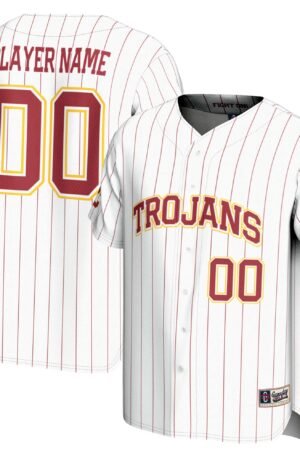 USC Trojans Custom Baseball Jersey